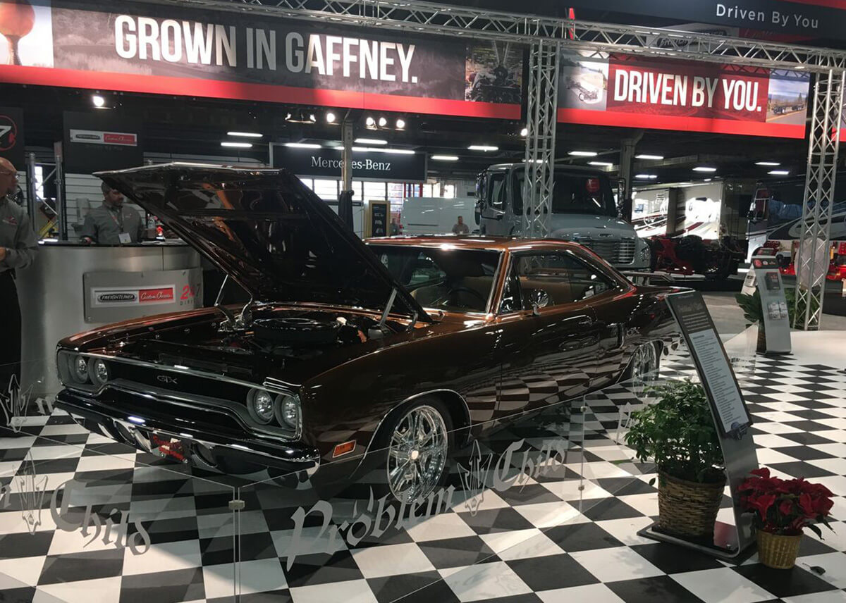 FCCC Trade Show Booth 2 Custom car in trade show booth