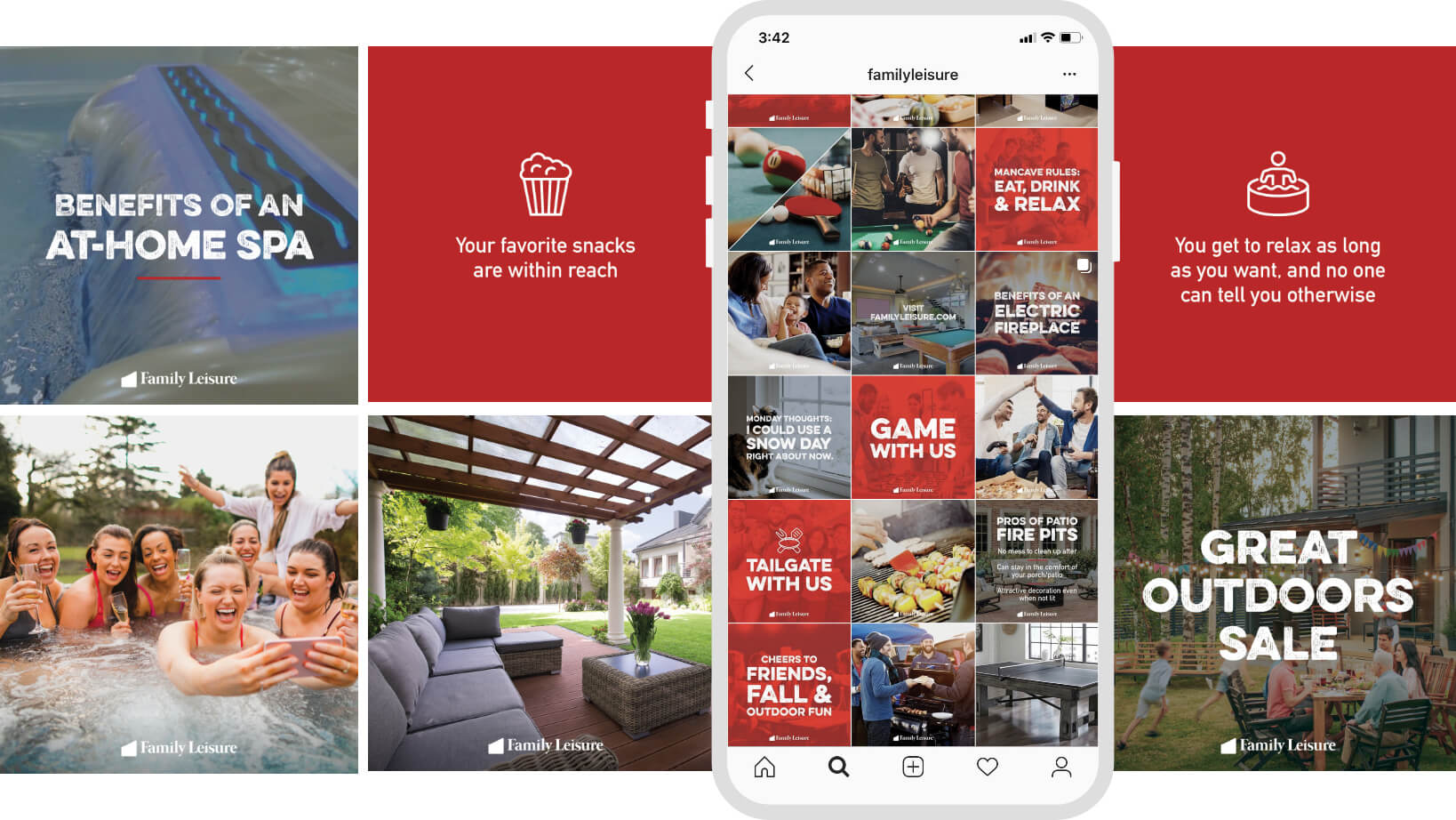 Family Leisure Social Media Presence